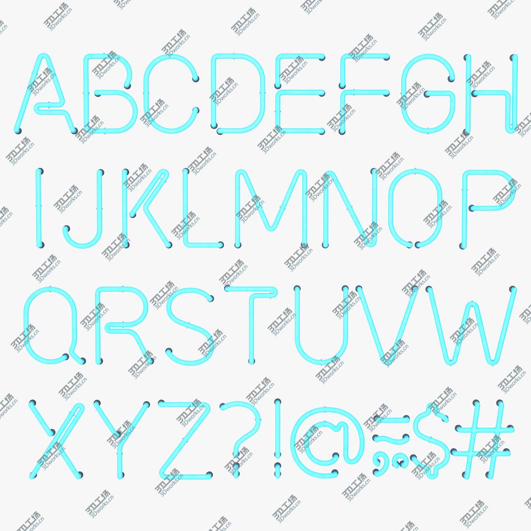 images/goods_img/202104023/Neon Letters Alphabet 3D model/1.jpg